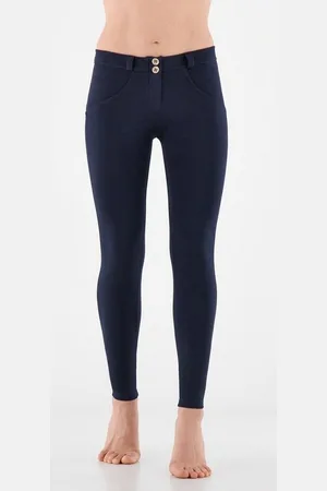 Freddy Jeggings WR.UP® Damen Push-Up Hose Regular Waist Super Skinny - Dunkelblau - Verkäufer: Gio Milano