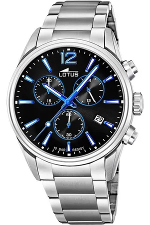Lotus Chronograph 18690/6, Armbanduhr, Quarzuhr,Herrenuhr,Edelstahlarmband, bis 10bar wasserdicht