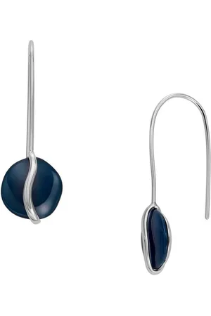 Skagen Paar Ohrhaken SOFIE SEA GLASS, SKJ1812040, mit Glassteinen
