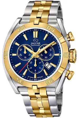 Jaguar Chronograph Executive J855/A, Armbanduhr, Quarzuhr, Herrenuhr, Saphirglas, Stoppfunktion, Swiss Made