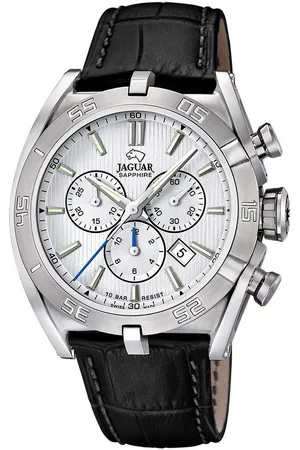 Jaguar Chronograph Executive J857/A, Armbanduhr, Quarzuhr, Herrenuhr, Saphirglas, Stoppfunktion, Swiss Made
