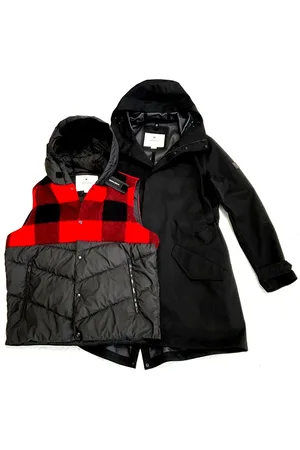 Woolrich 3-in-1-Funktionsparka Parka, 3in1 Fishtail Parka, Herren Jacke und Weste 3IN1 - Verkäufer: evoox