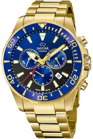 Jaguar Chronograph Executive J864/5, Armbanduhr, Quarzuhr, Herrenuhr, Saphirglas, Stoppfunktion, Swiss Made
