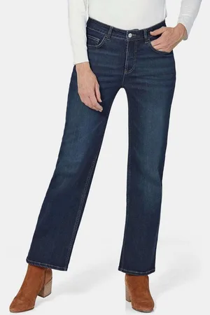 GOLDNER Bequeme Jeans Denim Jeans mit weitem Bein - Verkäufer: