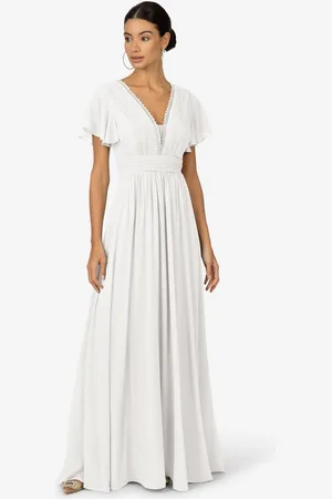 Kraimod Abendkleid aus hochwertigem Material mit V-Ausschnitt - Verkäufer: Lepetan