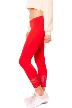 Muse Caprihose Capri Leggings mit Spitze 1078 - Verkäufer: malito