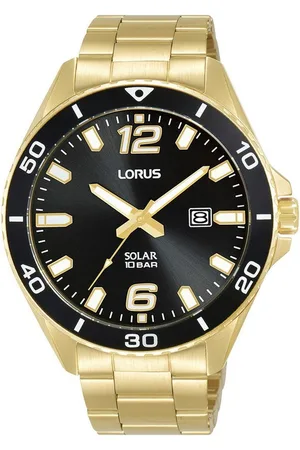 Lorus Solaruhr RX366AX9, Armbanduhr, Herrenuhr, Edelstahlarmband, Datum