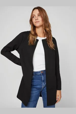 VILA Jerseyblazer VINAJA NEW LONG JACKET - NOOS