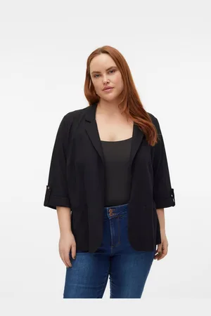 VERO MODA Kurzblazer VMCJESMILO 3/4 BLAZER WVN GA NOOS CUR