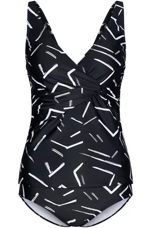 Pastunette Tankini Damen Tankini weiß (2-St) Modisches grafisches Design - Verkäufer: HELLER-SHOES