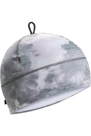 Odlo Beanie POLYKNIT Warm Eco Print Beanie grey festival fuchsia Diese Mütze schützt deinen Kopf vor kühlen Temperaturen. - Verkäufer: Lauflust Sportartikel
