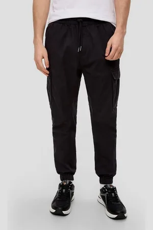 QS by s.Oliver Stoffhose SLIM FIT (1-tlg) mit elastischem Bündchen und Tunnelzugband - Verkäufer: LuriX