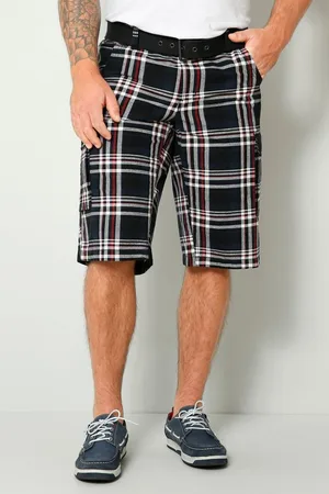 Boston Park Bermudas Cargo-Bermuda Karomuster bis 74 - Verkäufer: Popken Fashion Group