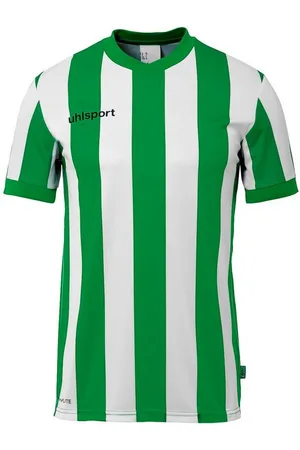 Uhlsport Fußballtrikot Retro Stripe Shirt Kurzarm /weiß - Verkäufer: Sportdirekt