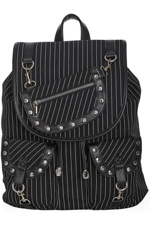 Banned Retro Rucksack Yami Nadelstreifen , Backpack Pinstripe Punk - Verkäufer: Schompi Trading e.K.