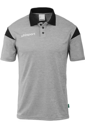 Uhlsport Poloshirt Squad 27 Polo Shirt dark grau melange/schwarz - Verkäufer: Sportdirekt