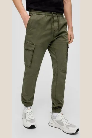 QS by s.Oliver Stoffhose SLIM FIT (1-tlg) mit elastischem Bündchen und Tunnelzugband - Verkäufer: LuriX