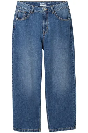 TOM TAILOR 5-Pocket-Jeans Baggy Jeans- mit ausgestelltem Bein