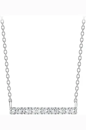 ALEXANDER YORK Kette mit Anhänger STAB ZIRKONIA, 925 Sterling Silber - Verkäufer: