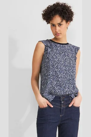 Street one Tanktop mit Rundhalsausschnitt
