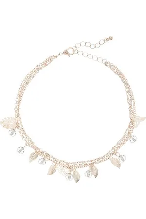 Lascana Fußkette mit Anhänger, mit Anhängern, Fußkettchen-Armband, Fußkettchen mit Anhänger