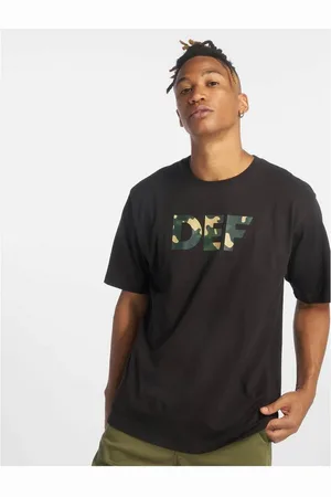 DEF T-Shirt Herren Signed T-Shirt Black (1-tlg)