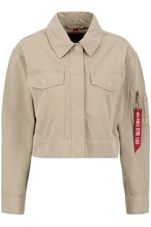 Alpha Industries Bomberjacke Women - Bomber Jackets Deck Jacket Cropped Wmn