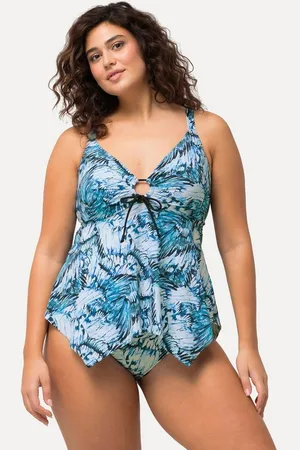 Ulla Popken Tankini Tankini Flügel Cut-Out Softcups Zipfelsaum - Verkäufer: Popken Fashion Group