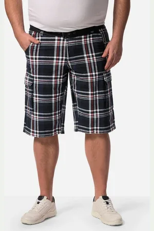 Boston Park Bermudas Cargobermuda Karo bis Gr. 74 - Verkäufer: Popken Fashion Group
