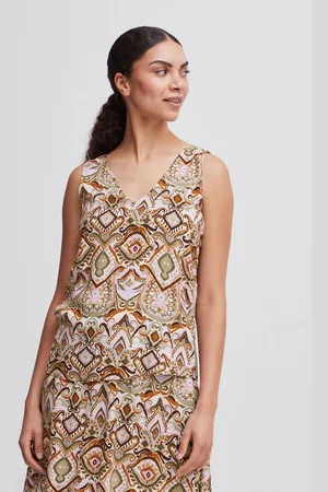 B YOUNG Tanktop BYMMMJOELLA TOP 3 - sommerliches Top mit V-Ausschnitt - Verkäufer: meinemarkenmode