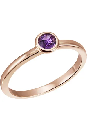 Firetti Fingerring Schmuck Geschenk Gold 375 Gold 585 Goldring Solitär, mit unterschiedlichen Edelsteinen