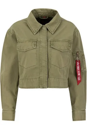 Alpha Industries Bomberjacke Women - Bomber Jackets Deck Jacket Cropped Wmn