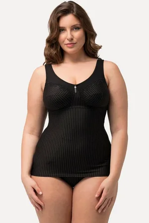 Ulla Popken Body Shaping-Body Nadelstreifen ohne BH tragbar - Verkäufer: Popken Fashion Group