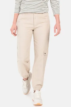 Camel Active Cargohose aus einem Baumwoll-Leinenmix - Verkäufer: