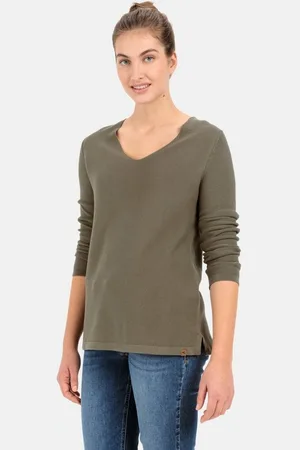 Camel Active Strickpullover mit V-Ausschnitt Markenlabel - Verkäufer: