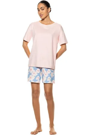 Mey Pyjama Damenpyjama kurz 13234 angel blue (1 Stück, 1 tlg., 1 Stück) - Verkäufer: Mein Style