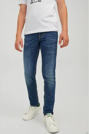 JACK & JONES Slim-fit-Jeans Kinder Junior Jeans Hose Jjiglenn Jjoriginal Ge 006 I.k Jnr - Verkäufer: Trend-Outlet-de