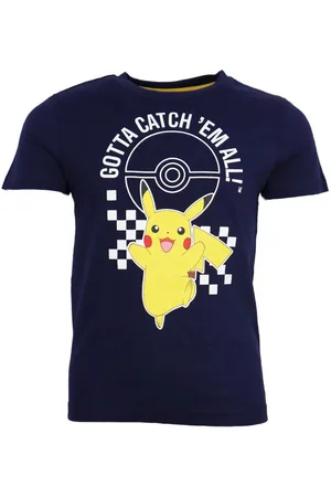 Pokemon Print-Shirt Pokemon Pikachu Jungen T-Shirt Kurzarm Shirt Gr. 110 bis 152, 100% Baumwolle - Verkäufer: WS-Trend