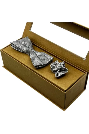 Carlo Monti Fliege (Set, 2-St) Reine Seide, Fliege mit farblich passendem Einstecktuch