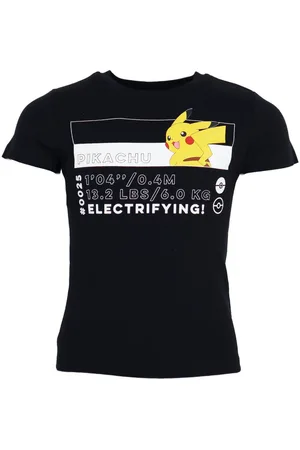 Pokemon Print-Shirt Pokémon Pikachu Jungen T-Shirt – Elektrisierendes Kurzarm-Shirt Gr. 110 bis 152, 100% Baumwolle - Verkäufer: WS-Trend