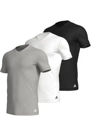 adidas T-Shirt "Active Flex Cotton" (3er-Pack) mit V-Ausschnitt und legerer Passform