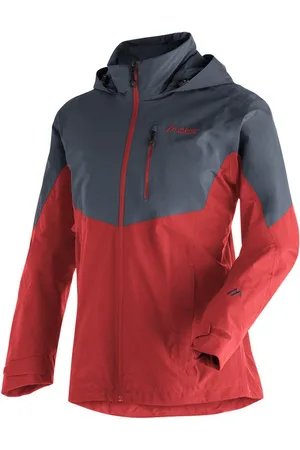 Maier Sports Outdoorjacke Halny rec M Herren Funktionsjacke, wasserdichte Regenjacke mit Kapuze, Wanderjacke