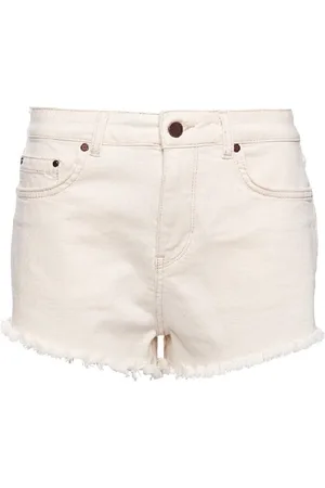 Superdry Shorts Damen Shorts, Cut Off Short Damen, Unbleached - Verkäufer: evoox