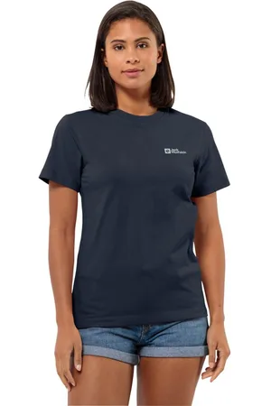 Jack Wolfskin T-Shirt ESSENTIAL T W weiches, klassisches T-Shirt aus atmungsaktiver Bio-Baumwolle