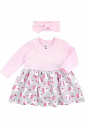 Baby Sweets Kleid & Haarband Kleid Kirschen, Little Cupcake (2-tlg) - Verkäufer: