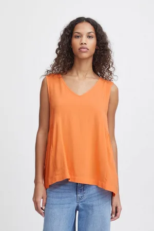 Ichi Tanktop IHMAIN TO2 fließendes Shirttop mit Raffung - Verkäufer: meinemarkenmode