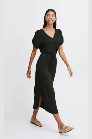 B YOUNG Maxikleid BYPIRENI DRESS 2 - sommerliches Kleid mit Muster - Verkäufer: meinemarkenmode