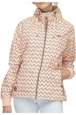 Ragwear Allwetterjacke Apoli Zig Zag Jacket Peach - Verkäufer: Schuhdealer