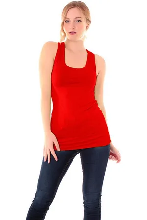 Muse Longtop Classic Tanktop Skinny Fit 8002 - Verkäufer: malito