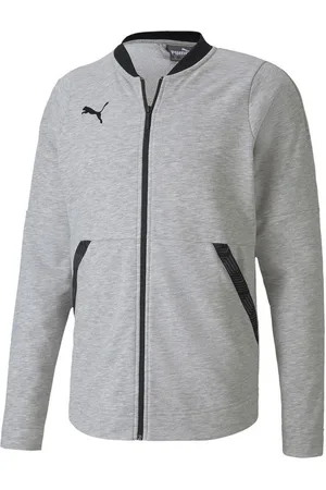 PUMA Funktionsjacke teamFINAL 21 Casuals Jacke LIGHT GRAY HEATHER - Verkäufer: Sport Seeger